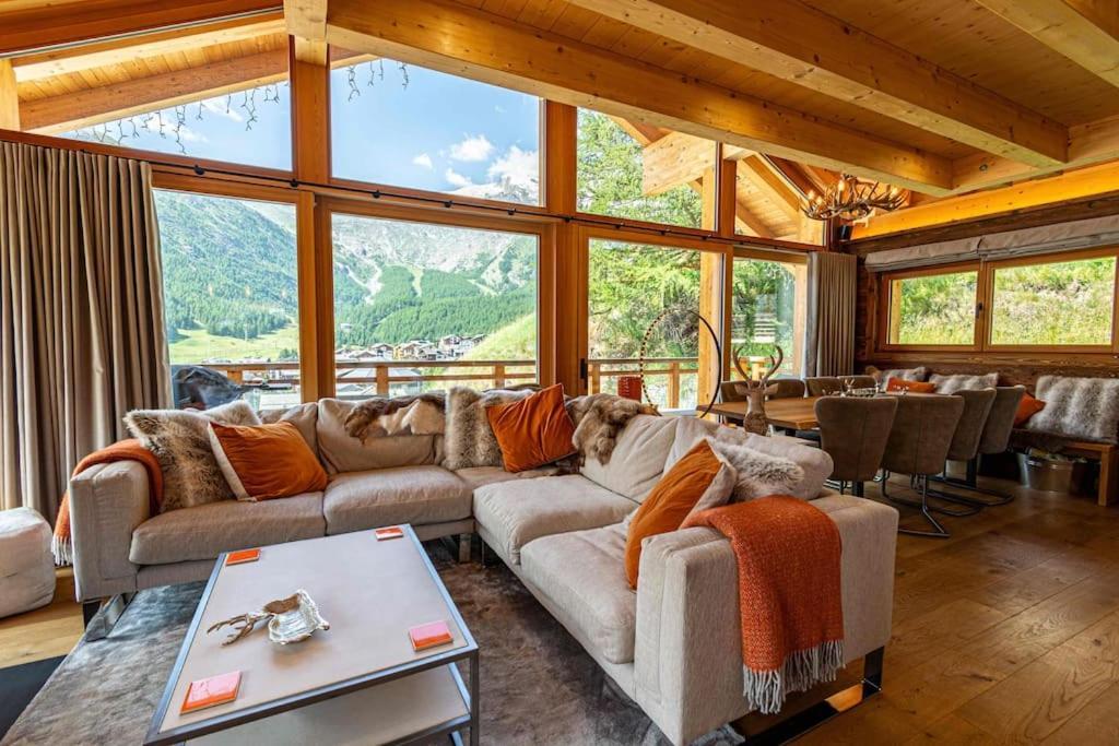 Sonnhalde II - Luxury Chalet Villa Saas-Fee Exterior photo