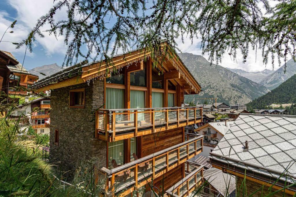 Sonnhalde II - Luxury Chalet Villa Saas-Fee Exterior photo